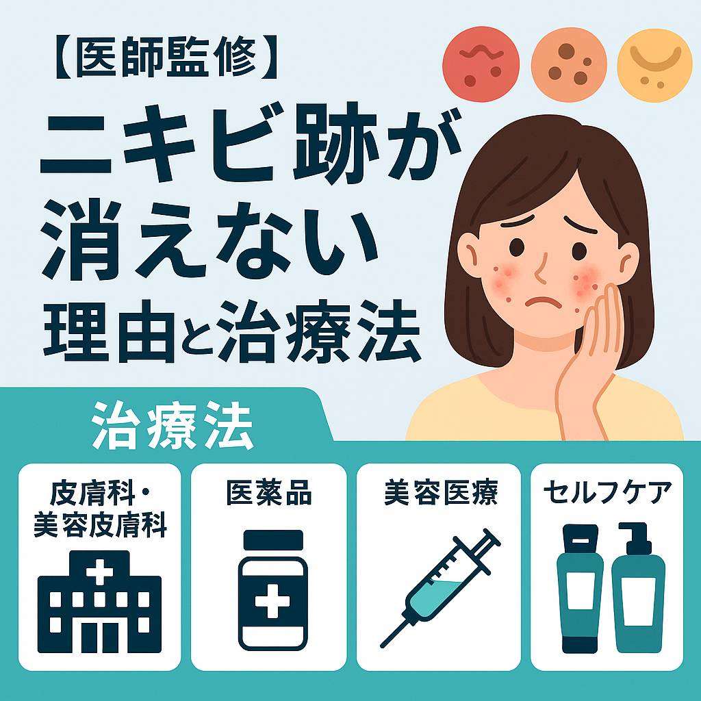 ニキビ跡が消えない
